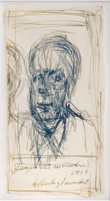 Fondation Giacometti -  Portrait of Paul Eluard