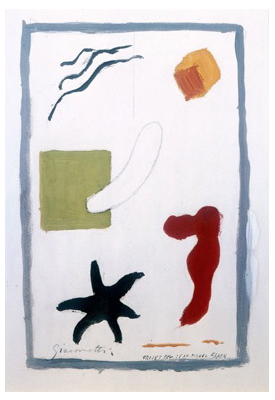 Fondation Giacometti -  Projet pour Jean-Michel Frank [carton pour un tapis]