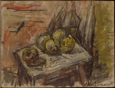 Fondation Giacometti -  Pommes [Nature morte]