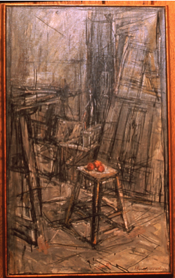 Fondation Giacometti -  L'interieur de l'atelier