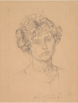Fondation Giacometti -  [Head of a Woman]