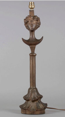 Fondation Giacometti -  Table lamp "head" model