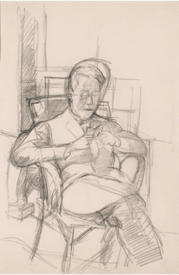 Fondation Giacometti -  Young Man Reading