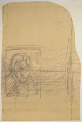Fondation Giacometti -  Portrait d'homme