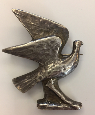 Fondation Giacometti -  Broach, [Bird with unfolded wings] model
