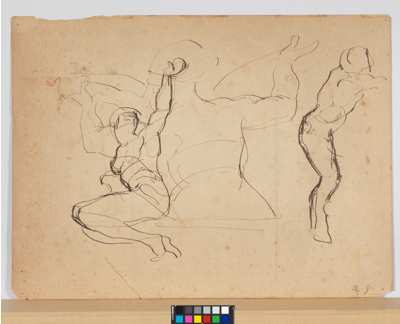 Fondation Giacometti -  After Michelangelo (recto / verso)