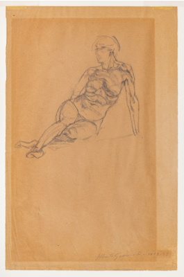Fondation Giacometti -  Seated Nude