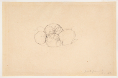 Fondation Giacometti -  Apples and a Pear