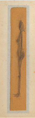 Fondation Giacometti -  Standing Nude in Profile