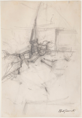 Fondation Giacometti -  The Stove in the Studio